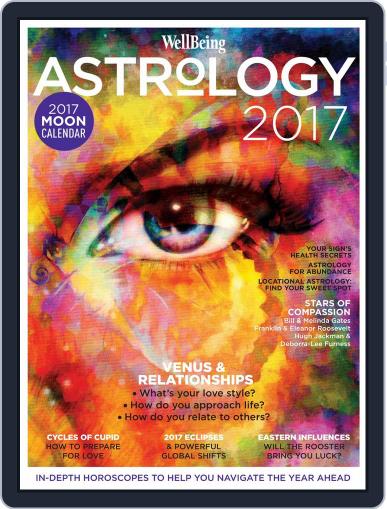 Wellbeing Astrology January 1st, 2017 Digital Back Issue Cover