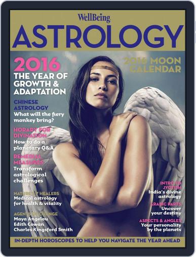Wellbeing Astrology January 1st, 2016 Digital Back Issue Cover