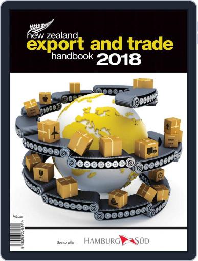 Nz Export And Trade Handbook January 1st, 2018 Digital Back Issue Cover