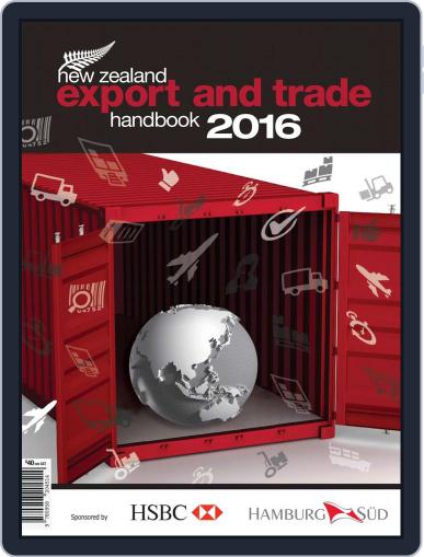Nz Export And Trade Handbook January 1st, 2016 Digital Back Issue Cover