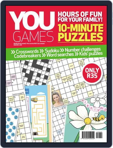 You Play - 10 Minute Puzzles June 23rd, 2015 Digital Back Issue Cover