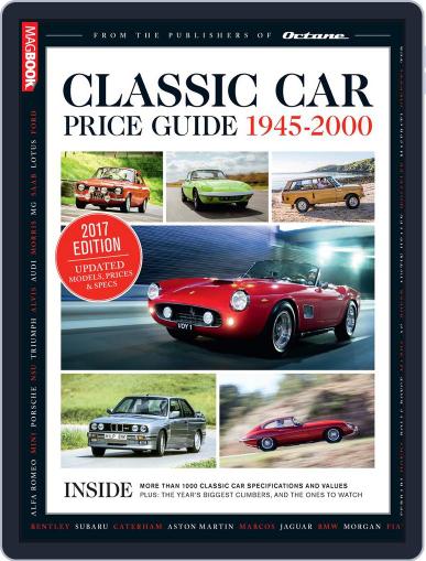 Classic Car Price Guide April 1st, 2017 Digital Back Issue Cover