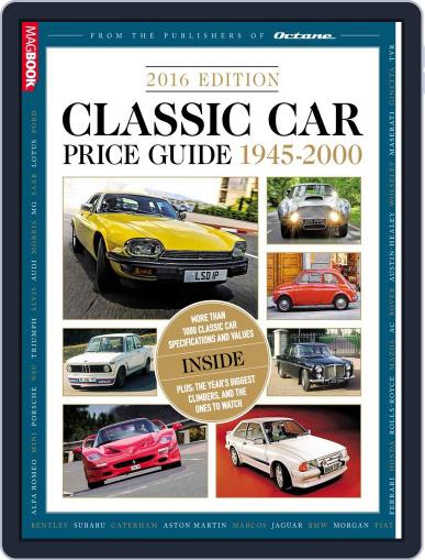 Classic Car Price Guide July 27th, 2016 Digital Back Issue Cover