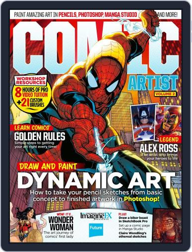 Comic Artist Volume 2 April 15th, 2015 Digital Back Issue Cover