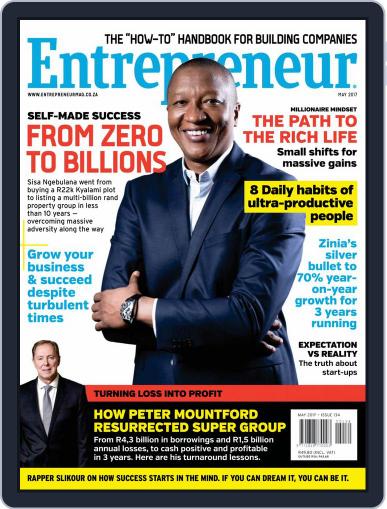 Entrepreneur Magazine South Africa May 1st, 2017 Digital Back Issue Cover