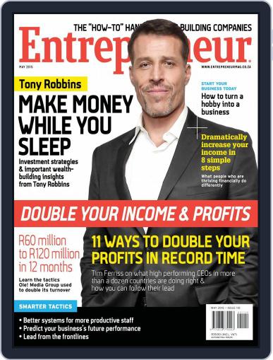 Entrepreneur Magazine South Africa May 1st, 2015 Digital Back Issue Cover