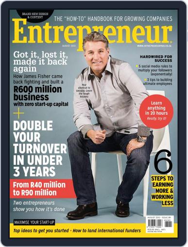 Entrepreneur Magazine South Africa February 28th, 2013 Digital Back Issue Cover
