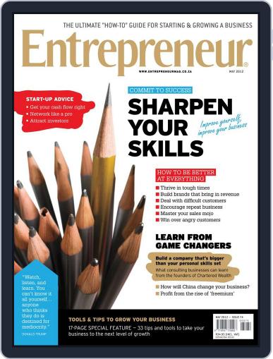 Entrepreneur Magazine South Africa May 4th, 2012 Digital Back Issue Cover