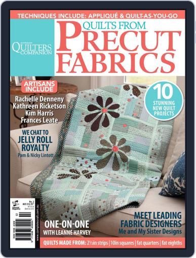 Quilts From Precut Fabrics Magazine (Digital) January 1st, 2013 Issue Cover