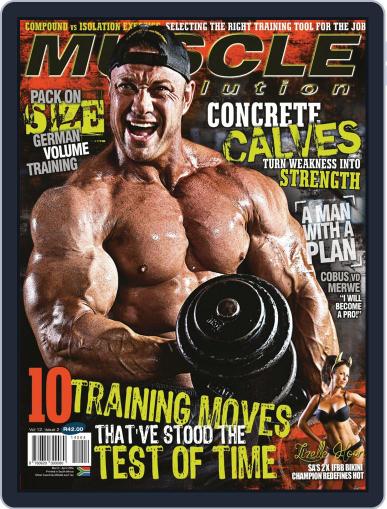 Muscle Evolution February 23rd, 2014 Digital Back Issue Cover