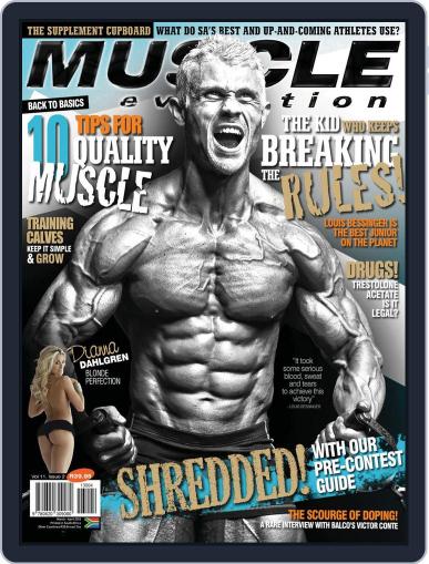 Muscle Evolution February 26th, 2013 Digital Back Issue Cover
