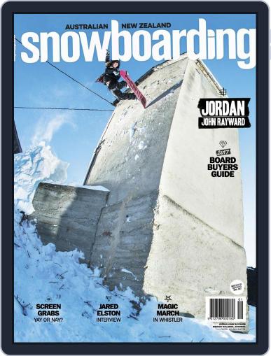 Australian NZ Snowboarding June 1st, 2017 Digital Back Issue Cover