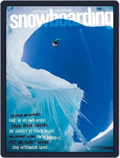 Australian NZ Snowboarding February 27th, 2015 Digital Back Issue Cover