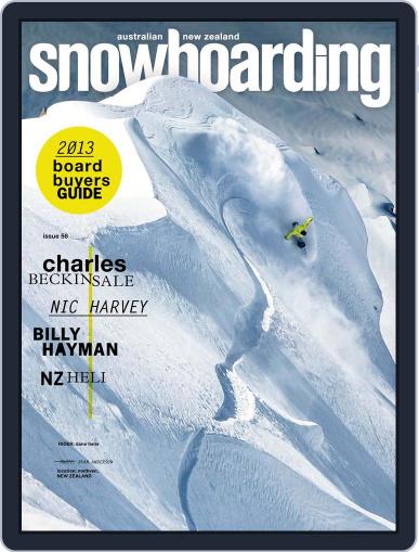Australian NZ Snowboarding May 31st, 2013 Digital Back Issue Cover