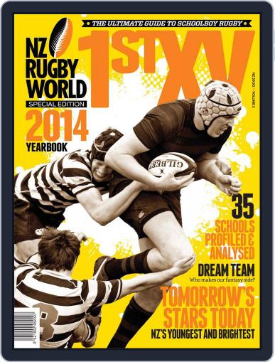 Nz Rugby World First Xv March 30th, 2014 Digital Back Issue Cover
