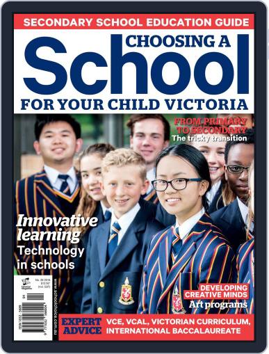 Choosing A School For Your Child Vic January 1st, 2016 Digital Back Issue Cover