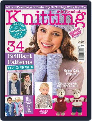 Knitting & Crochet from Woman’s Weekly January 1st, 2019 Digital Back Issue Cover