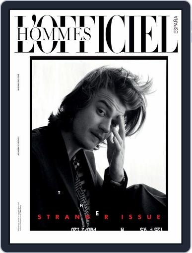 L'Officiel Hommes España January 1st, 2018 Digital Back Issue Cover