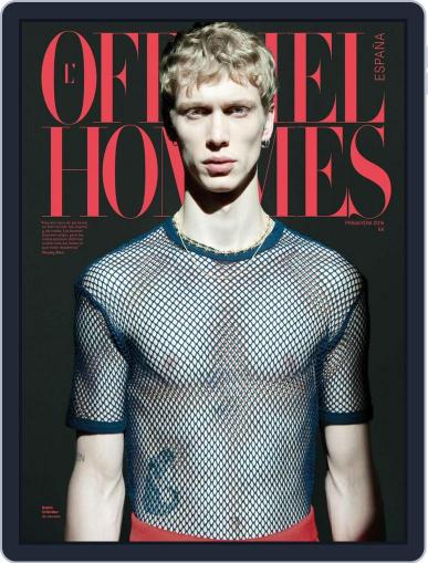 L'Officiel Hommes España March 15th, 2016 Digital Back Issue Cover