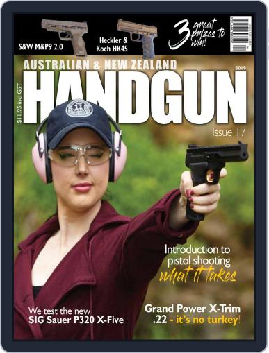 Australian & New Zealand Handgun November 23rd, 2018 Digital Back Issue Cover