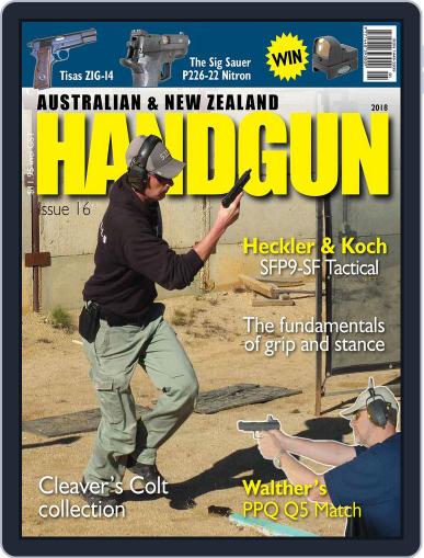 Australian & New Zealand Handgun January 1st, 2018 Digital Back Issue Cover