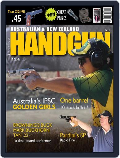 Australian & New Zealand Handgun October 1st, 2016 Digital Back Issue Cover