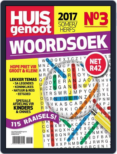 Huisgenoot-Woordsoek January 1st, 2017 Digital Back Issue Cover