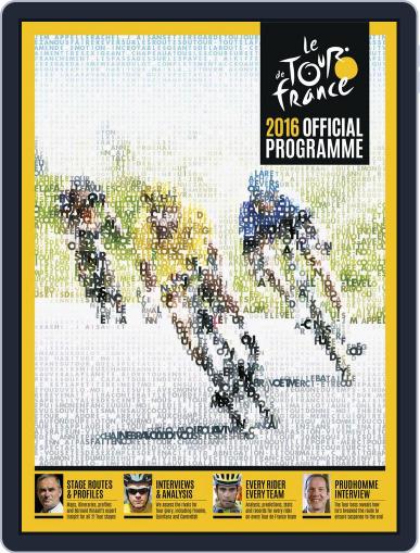 Official Tour de France Guide June 1st, 2016 Digital Back Issue Cover