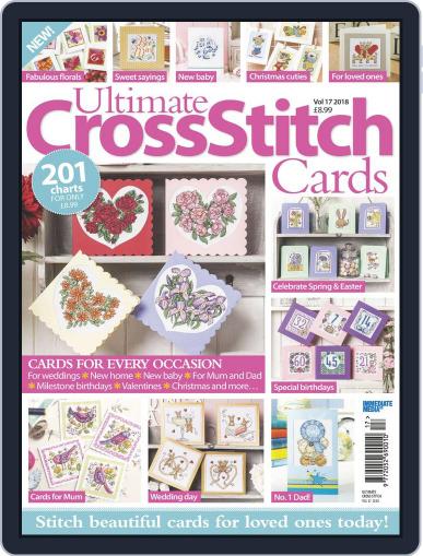 Ultimate Cross Stitch Cards March 21st, 2018 Digital Back Issue Cover