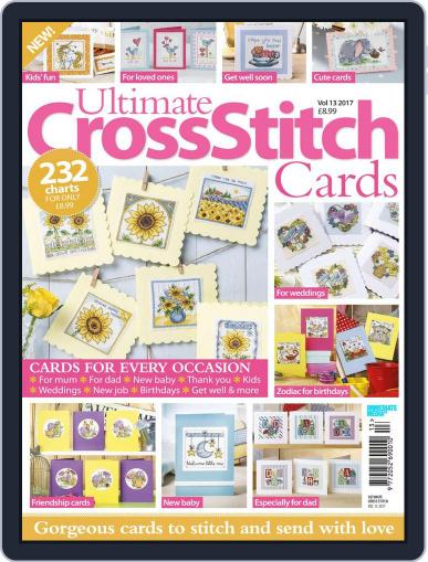 Ultimate Cross Stitch Cards April 1st, 2017 Digital Back Issue Cover