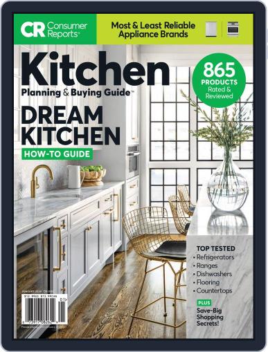 Consumer Reports Kitchen Planning and Buying Guide January 1st, 2020 Digital Back Issue Cover