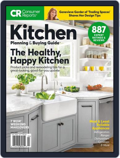 Consumer Reports Kitchen Planning and Buying Guide April 1st, 2018 Digital Back Issue Cover