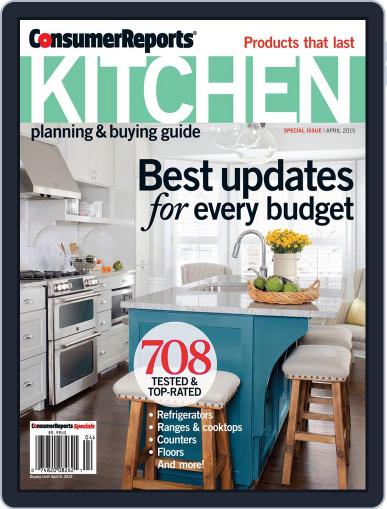 Consumer Reports Kitchen Planning and Buying Guide February 17th, 2015 Digital Back Issue Cover