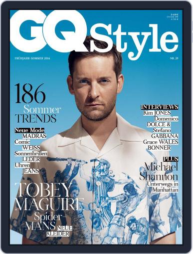 GQ Style Deutschland February 1st, 2016 Digital Back Issue Cover