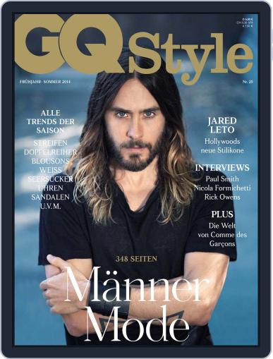 GQ Style Deutschland March 25th, 2014 Digital Back Issue Cover