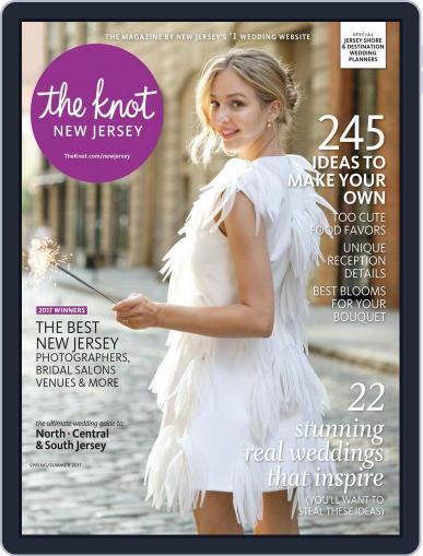 The Knot New Jersey Weddings (Digital) January 1st, 2017 Issue Cover
