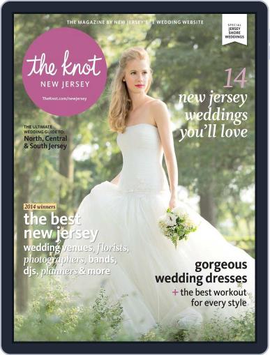 The Knot New Jersey Weddings June 1st, 2014 Digital Back Issue Cover