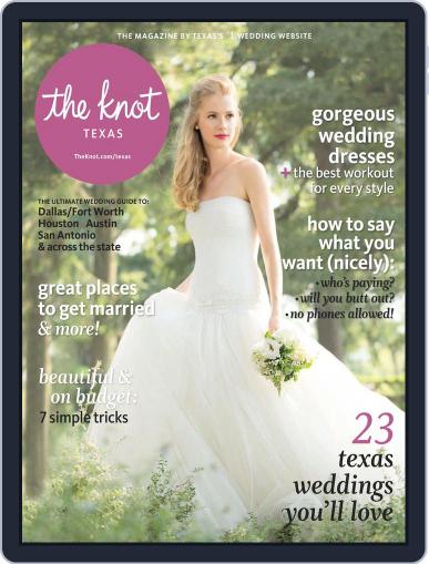 The Knot Texas Weddings November 1st, 2013 Digital Back Issue Cover