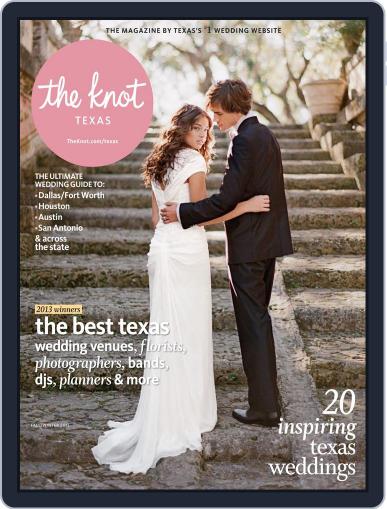 The Knot Texas Weddings September 1st, 2013 Digital Back Issue Cover