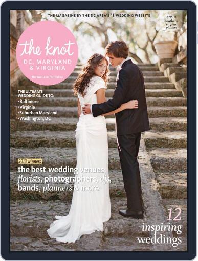The Knot Dc & Maryland Weddings August 30th, 2013 Digital Back Issue Cover
