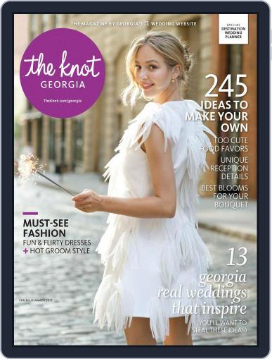 The Knot Georgia Weddings January 1st, 2017 Digital Back Issue Cover