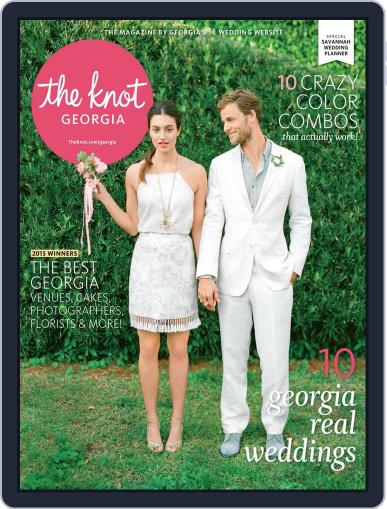 The Knot Georgia Weddings July 6th, 2015 Digital Back Issue Cover