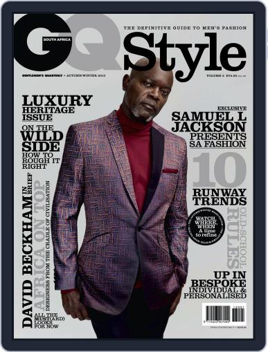 Gq Style South Africa July 2nd, 2013 Digital Back Issue Cover