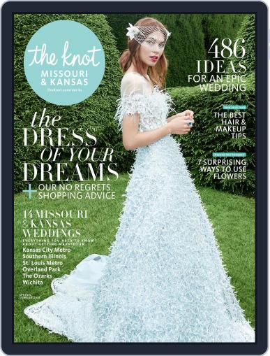 The Knot Missouri & Kansas Weddings January 1st, 2018 Digital Back Issue Cover
