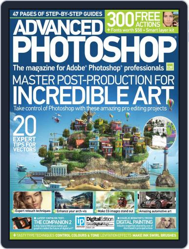 Advanced Photoshop September 1st, 2015 Digital Back Issue Cover