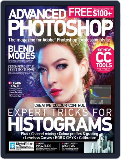 Advanced Photoshop April 15th, 2015 Digital Back Issue Cover