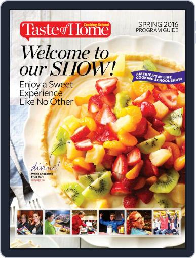 Taste Of Home Cooking School (Digital) February 1st, 2016 Issue Cover