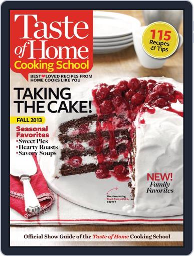 Taste Of Home Cooking School (Digital) August 15th, 2013 Issue Cover