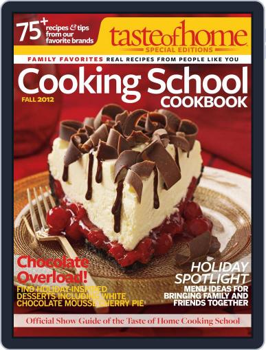 Taste Of Home Cooking School (Digital) September 8th, 2012 Issue Cover