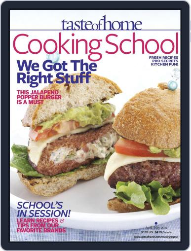 Taste Of Home Cooking School (Digital) April 18th, 2012 Issue Cover